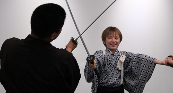 Sword fight lesson SAMURAI’ve